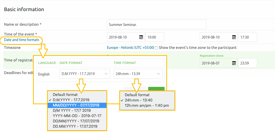 date-and-time-settings-wordpress-support